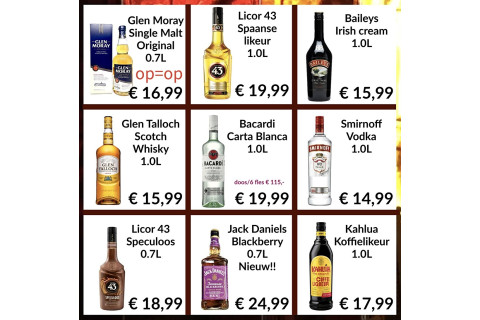 DeLiterSlijterij.nl november Aanbiedingen