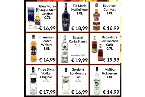 **  Wij verzenden vanaf € 50,- ** Vanaf €150,- gratis 