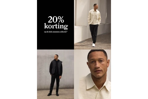 men's shopping days -20%