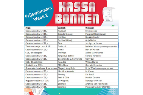 Winkelcentrum-Oosterheem-Prijswinnaars-Kassabonnen-actie-Week-2