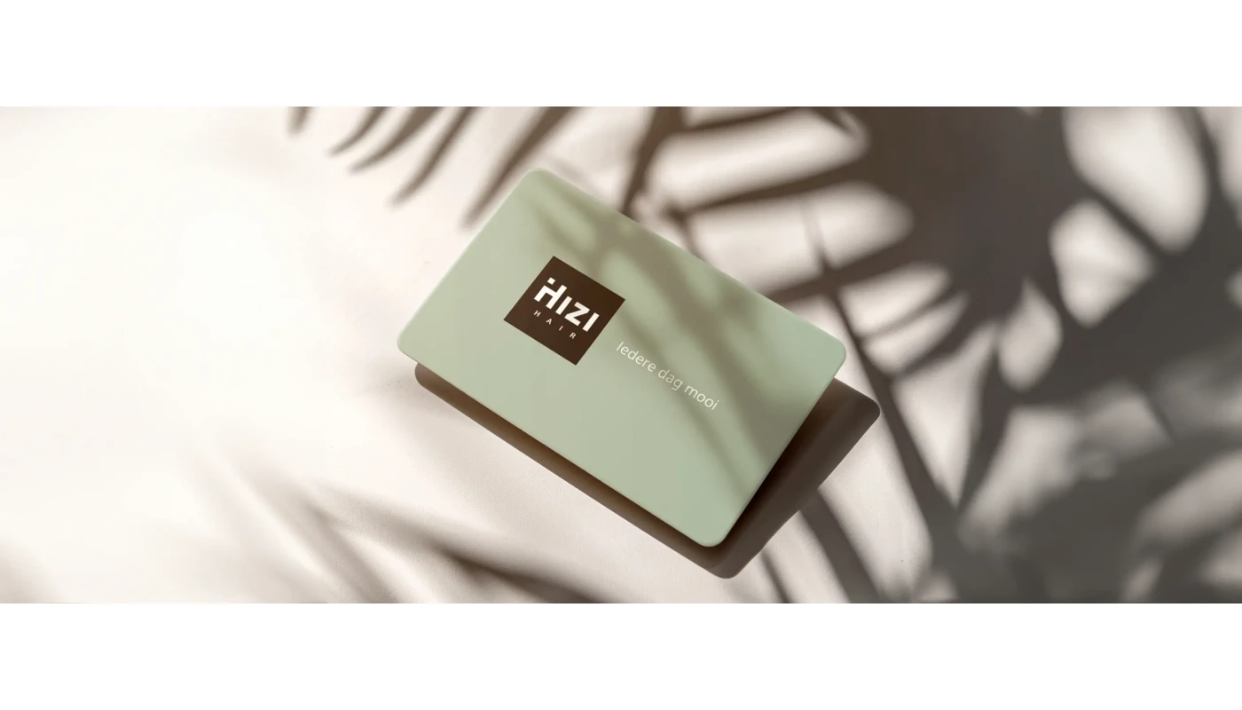 JOUW PERSOONLIJKE HIZI HAIR CARD JOUW PERSOONLIJKE HIZI HAIR CARD